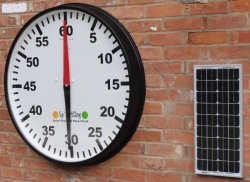 Solar Powered Pace Clock SpeedoPaceClocks SportClox
