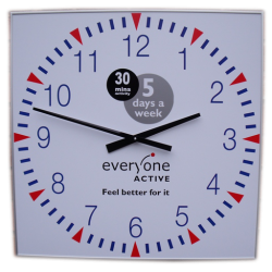 1 Time of Day Open Face Clocks