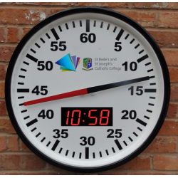 10 Speedo Round Cased Training Clock /External