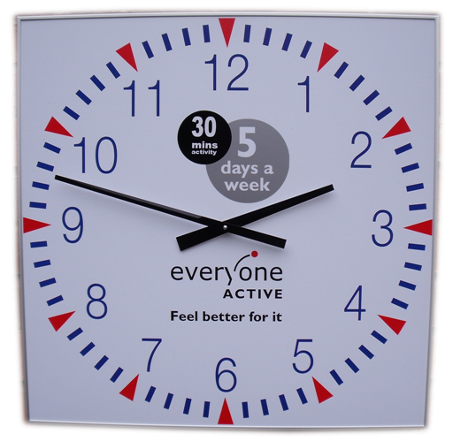 1 Time of Day Open Face Clocks