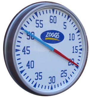 Round Cased Pace Training Clock