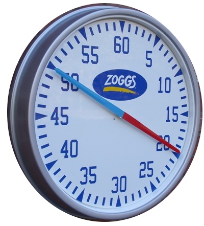 Round Cased Pace Training Clock