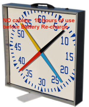 Poolside Portable Pace Clock (Re-chargeable)